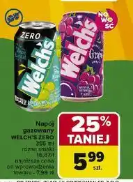Carrefour Napój z jasnych winogron zero Welch's oferta