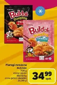 Carrefour Pierogi carbonara Buldak oferta