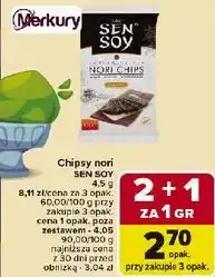 Carrefour Chipsy nori original Sen Soy oferta