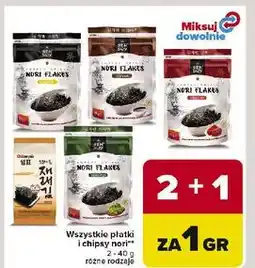 Carrefour Chipsy nori wasabi Sen Soy oferta