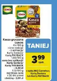 Carrefour Kasza gryczana prażona Cenos oferta