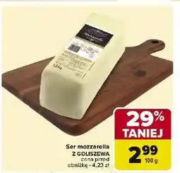 Carrefour Ser mozzarella Ceko Sery Z Goliszewa oferta
