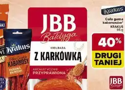 Carrefour Kabanosy drobiowo-wieprzowe Krakus Animex oferta