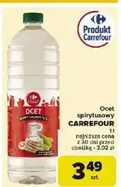 Carrefour Ocet spirytusowy 10 % Carrefour oferta
