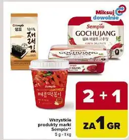 Carrefour Pasta gochujang z chilli Sempio oferta