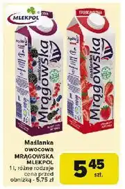 Carrefour Maślanka wieloowocowa z owocami leśnymi Mrągowska oferta