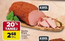 Carrefour Szynka bogny Karol oferta