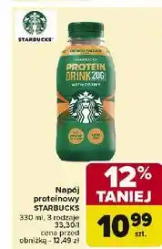 Carrefour Napój caramel hazelnut Starbucks oferta