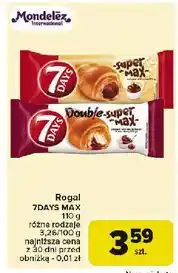 Carrefour Rogal vanilla-cherry 7 Days Double Max oferta