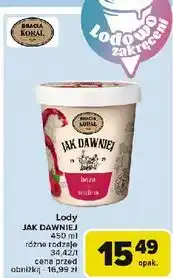 Carrefour Lody beza i malina Bracia Koral Jak Dawniej oferta