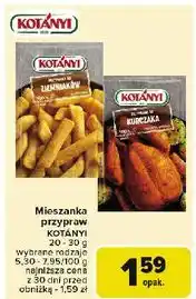 Carrefour Przyprawa do kurczaka złocista skórka Kotanyi oferta