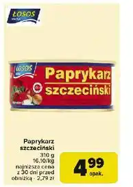 Carrefour Paprykarz szczeciński Łosoś Ustka oferta