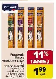 Carrefour Przysmak dla psa z jagnięciną Vitakraft Beef Stick oferta