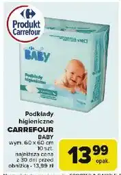 Carrefour Podkłady higieniczne Carrefour Baby oferta