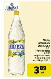 Carrefour Woda cytrynowa Jurajska oferta