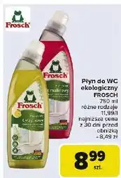 Carrefour Płyn do wc malinowy Frosch oferta