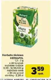 Carrefour Herbatka mięta Herbapol Zielnik Polski oferta