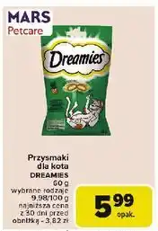 Carrefour Przysmaki dla kota snacky mouse Dreamies oferta