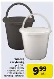 Carrefour Wiadro z wylewką 10 l oferta