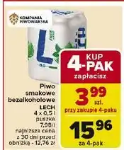 Carrefour Piwo Lech Free Limonka Z Miętą oferta