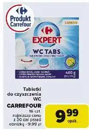 Carrefour Tabletki do czyszczenia wc cytrynowe Carrefour Expert oferta