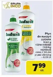 Carrefour Płyn do mycia naczyń cytrynowy Ludwik oferta