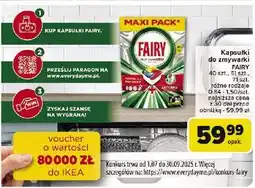 Carrefour Kapsułki do zmywarki lemon Fairy Platinum Plus oferta