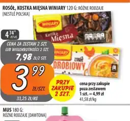Społem Szczecin Rosół, kostka mięsna Winiary oferta