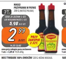 Społem Szczecin Maggi przyprawa w płynie oferta