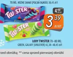 Społem Szczecin Lody Twister oferta
