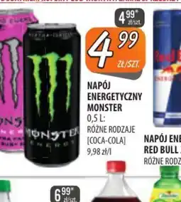 Społem Szczecin Napój energetyczny Monster oferta