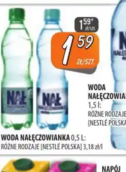 Społem Szczecin Woda Nałęczowianka oferta