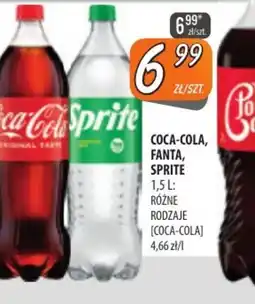 Społem Szczecin Coca-Cola, Fanta, Sprite oferta