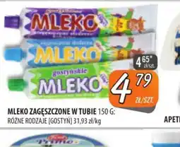 Społem Szczecin Mleko zagęszczone w tubie oferta