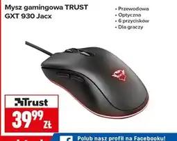 Neopunkt Mysz gamingowa TRUST GXT 930 Jacx oferta
