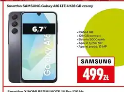 Neopunkt Smartfon SAMSUNG Galaxy A16 LTE 4/128 GB czarny oferta