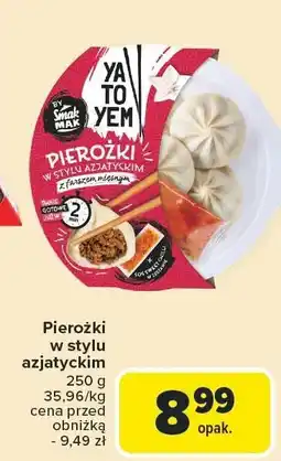 Carrefour Market Pierożki w stylu azjatyckim Ya To Yem SmakMak oferta