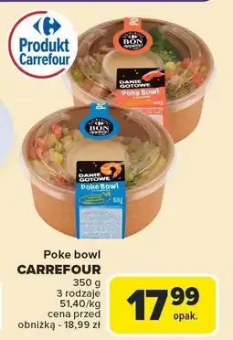 Carrefour Market Danie gotowe poke bowl Carrefour oferta