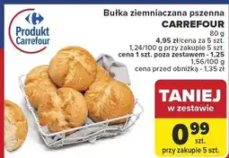 Carrefour Market Bułka ziemniaczana pszenna Carrefour oferta