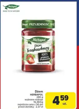 Carrefour Market Dżem truskawkowy Herbapol oferta