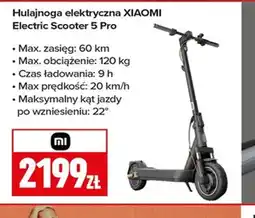 Neopunkt Hulajnoga elektryczna Xiaomi Electric Scooter 5 Pro oferta