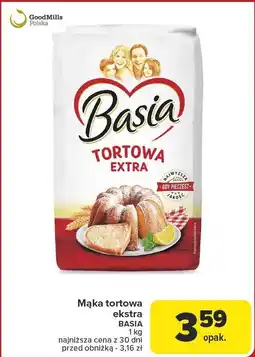 Carrefour Mąka tortowa extra Basia oferta
