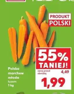 Kaufland Marchew młoda 1 kg Kaufland oferta