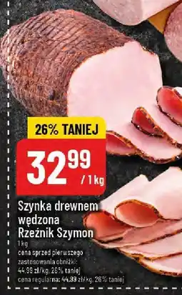 Polomarket Szynka drewnem wędzona Rzeźnik Szymon oferta