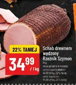 Polomarket Schab drewnem wędzony Rzeźnik Szymon oferta