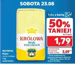 Kaufland Mąka tortowa Królowa Młynpol oferta