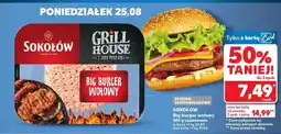 Kaufland Big Burger wołowy Grill House Sokołów oferta