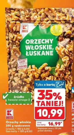 Kaufland Orzechy włoskie K-Classic oferta
