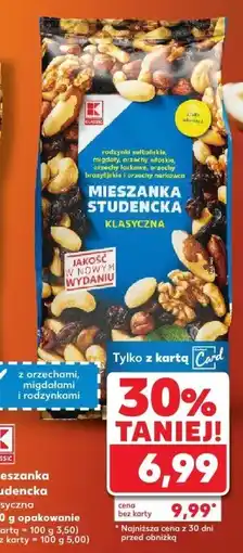 Kaufland Mieszanka studencka klasyczna K-Classic oferta