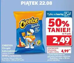 Kaufland Chrupki kukurydziane Cheetos oferta